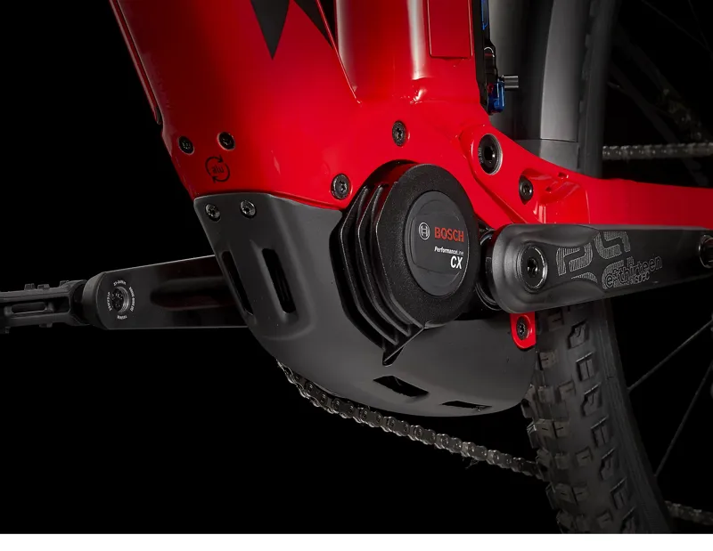 Trek Powerfly FS 7 Electric Mountain Bike Radioactive Red Size Medium-1